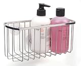 Interdesign #69002 Chrome Suct Rect Basket