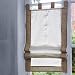 Kitchen & Housewares : Two-tone roman blind ecr/taupe 45x140