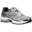 Saucony Men's ProGrid Jazz 14 Running Shoe,Silver/Black/Orange,10 M US