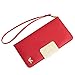 iPhone 5s Case,iPhone SE case,iPhone 5 Case,By HiLDA,Wallet Case,PU Leather Case,Credit Card Holder,Flip Cover Case[Red]