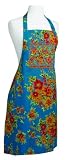 April Cornell Field Flower Apron, Sikkim Teal