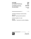 IEC 60092-303 Ed. 3.0 b:1980, Electrical installations in ships. Part 303: Equipment - Transformers for power and lighting