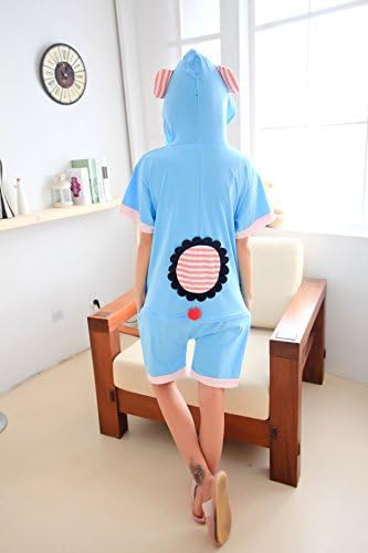 Newbetter Elephant Summer Cartoon Animal Pajamas Cosplay Sleepwear
