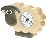 Animal Alarm Clock - Sheep. 14 Designs! Traditional Handmade Wooden Gifts