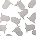 Fanci-Fetti Bells (silver) Party Accessory  (1 count) (1 Oz/Pkg)