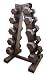 Cap Barbell Rubber Dumbbell Set, 200-Pounds