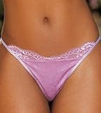 Closeout in Black! - Sassy yet Sophisticated Stretch jacquard Spandex Thong