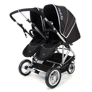 Stoll-Air MY DUO 4 Wheel Double Twin Baby Stroller Stoll-Air MY DUO 4 Wheel Double Twin Baby Stroller