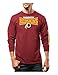NFL Washington Redskins Men's Tackle Trap Program Long Sleeve Crew Neck Fleece Tee, Large, Dark Garnet