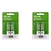 Solar Nickel-Metal Hydride Rechargeable Battery - 4 AA