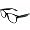 Black Clear Lens