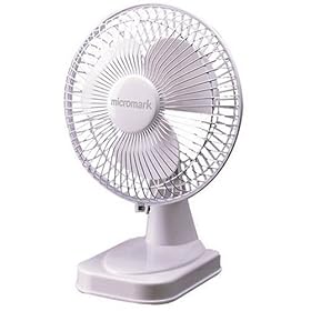 MICROMARK 6" WHITE DESK FAN  MM30133