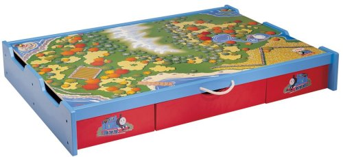 410sc00JOUL Thomas & Friends Wooden Railway   Under the Bed Trundle Playtable
