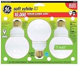 GE 85392 11-Watt 500-Lumen White 3-Pack