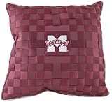 Square Pillow - Mississippi State Bulldogs
