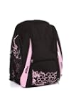Prince Hibiscus Backpack Black/Pink
