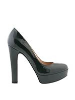 Paco Herrero Zapatos de Charol y Plataforma (Oliva)