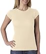 Bella Ladies Kimberley Sheer Rib Short-Sleeve T-Shirt (8701)