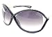 Tom Ford Sunglasses - Whitney / Frame: Shiny Transparent Dark Grey/Rose Gold Metal Lens: Smoke Grey Gradient