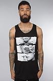 410sjOfZk1L. SL160  Freshjive The Blunt Roll Tank in Black