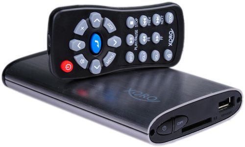 Xoro HMB 2100 Tragbarer HD Media-Player (HDMI, 1080p, SD/SDHC-Kartenleser, SATA, USB 2.0/3 Preisvergleich