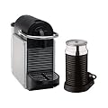 Nespresso Pixie With Aeroccinno by Magimix Electric Aluminium