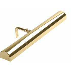 Cordless Picture Light - 18 Polished Brass Finish,18 x 1.9 by ArtSelect