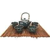5 pc Japanese Tea Set - Blue Lilac BL