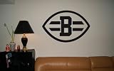 WALL STICKER MURAL VINYL NFL Cleveland Browns 003