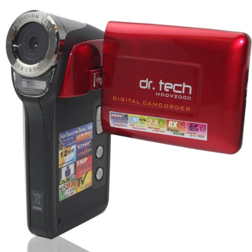 NEW HDDV2000 High Resolution RED DIGITAL VIDEO CAMCORDER / STILL CAMERA NEW HDDV2000 High Resolution RED DIGITAL VIDEO CAMCORDER / STILL CAMERA