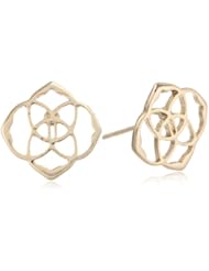 Kendra Scott "Signature" Dira Gold or Rhodium Plated Stud Earrings