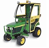 John Deere Compact Tractor 2305/2210 Series Soft Sided Deluxe Cab. 1JD2305SS