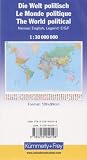Poster Welt, 1:30 Mio., politisch (ca. 139,5 x 99 cm)
