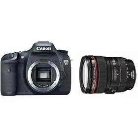 USA Canon EOS 7D SLR Body + 24-105mm IS USM Lens.3814B004+0344B002