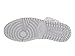 Nike Air Jordan 1 MID Sneaker Light Gray/Black/Silver/White, EU Shoe Size:EUR 43, Color:Light Grey