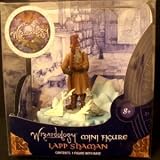 Wizardology 3 Inch Tall Wizard Mini Figure - Lapp Shaman with Display BaseIMAGE