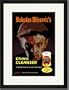 Black Framed/Matted Print 17x23, Slobodan Milosovic's Ethnic Cleanser