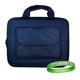 ROYAL BLUE State Of The Art Hard Cube Carrying Case with Attached Pocket for ASUS Eee PC T101MT-EU17-BK 10.1-Inch Convertible Tablet + Vangoddy Live * Laugh * Love Wrist band