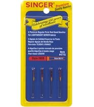 Singer Reg Point Machine Needles 4/Pk- Size 11/80