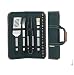 Picnic at Ascot - 12 Pce BBQ Set - Canvas Case - Green