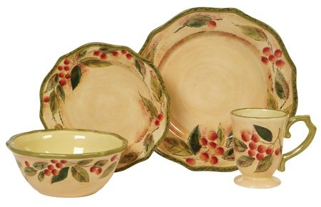 Kitchen: Dolcinea 32 Piece Dinnerware Set