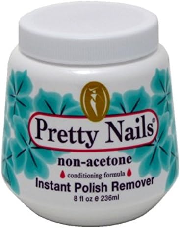 Pretty Nails 8oz. Jar Non-Acetone Polish Remover (6 Pack)