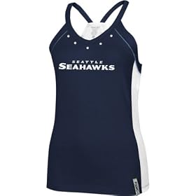 Seattle Seahawks -Navy- Junior's Asteroid Top