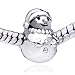 Christmas Beads Christmas Snowman Gift Charm Fits Pandora Beads