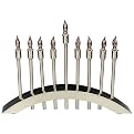Stainless Steel Electric Menorah