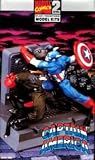  : Captain America Red Skull Diorama Model Kit 1:12 Scale (Toy Biz 1998)