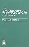 An introduction to transformational grammar