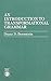 An Introduction to Transformational Grammar