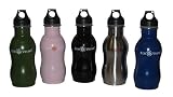 Eco Vessel Stainless Steel Water Bottle with Loop Cap (17 Ounces)