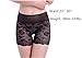 LANBAOSI Women's Rose Floral Lace High Waist Safety Leggings Underwear